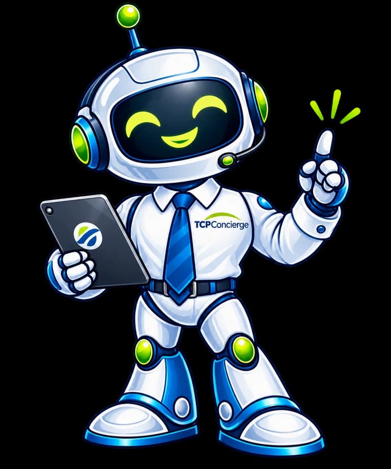 TCPConcierge, your friendly member services assistant
